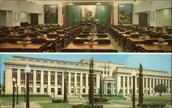 National Executive Committeemen Meeting Room & National Headquarters American Legion Building Indianapolis, IN Postcard Postcard