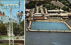 Indiana Beach, Lake Shafer Monticello, IN Postcard Postcard