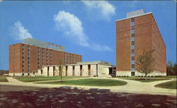 John T. Mccutcheon Residence Hall, Purdue University Postcard