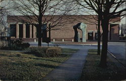 Cleo Rogers Memorial Library Columbus, IN Postcard Postcard