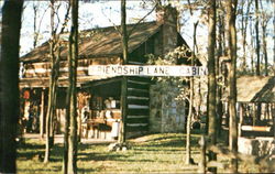 Pioneer Log Cabin, Route 7, Box 276 Postcard