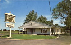 Lorton's Motel, Route 1 3 Miles East of Huron on Route 6 & 2 Postcard