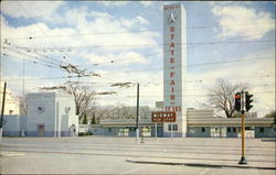 Entrance To State Fair Of Texas Postcard