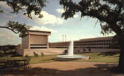 The Lyndon Baines Johnson Library Austin, TX Postcard Postcard