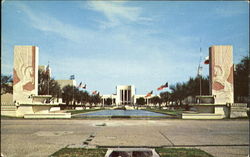 Fair Park Esplanade Postcard