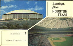 The Astrodome Houston, TX Postcard Postcard