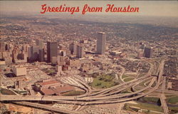 Greetings From Houston Texas Postcard Postcard