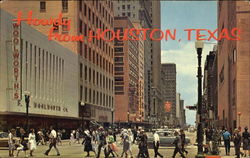 Howdy From Houston Texas Postcard Postcard