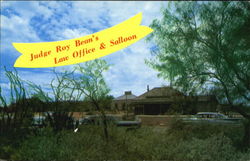 Judge Roy Bean's Law Office & Salloon Langtry, TX Postcard Postcard