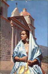 A Latin Beauty Postcard