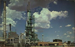 Cosden Refinery Postcard