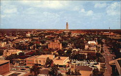 University Of Texas Tower And Campus Postcard