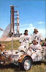 Apollo 17 Crew Postcard