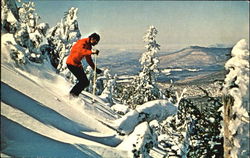 Killington Ski Resort Vermont Postcard Postcard