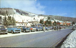 Bromley Ski Area Manchester, VT Postcard Postcard