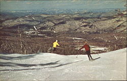 Killington Ski Resort Vermont Postcard Postcard