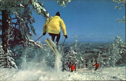 Killington Ski Resort Vermont Postcard Postcard