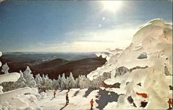 Killington Ski Resort Vermont Postcard Postcard