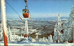 The Mt. Mansfield Gondola Stowe, VT Postcard Postcard