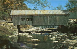 Mill Bridge Tunbridge, VT Postcard Postcard