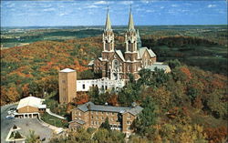 Holy Hill, 30 Miles NW H-way 167 Richfield, WI Postcard Postcard