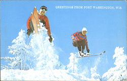 Greetings From Port Washington Postcard