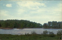 Rice Reservoir, Lake Nokomis, Heatford Jct. Postcard