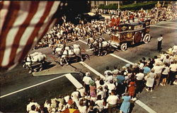 Circus Parade Postcard