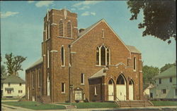 The First Christian Reformed Church, 10 Bly Street Waupun, WI Postcard Postcard