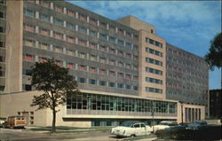 Water Schroeder Hall, Men's Residence Hall, Marquette University Milwaukee, WI Postcard Postcard