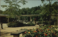 Entrance To Zoological Park Postcard