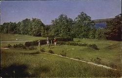 Golf Course, Peninsula State Park Fish Creek, WI Postcard Postcard