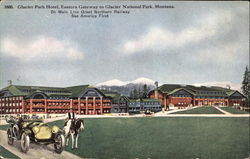 Glacier Park Hotel Glacier National Park, MT Postcard Postcard