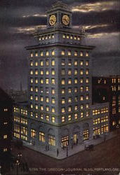 The Oregon Journal Building Postcard