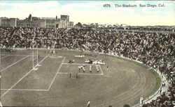 The Stadium San Diego Postcard