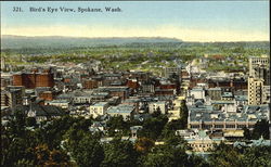 Bird's Eye View Postcard