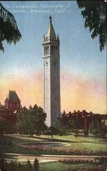 The Campanille, University of California Postcard