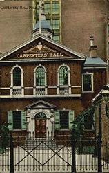 Carpenters Hall Philadelphia, PA Postcard Postcard