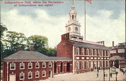 Independence Hall Postcard