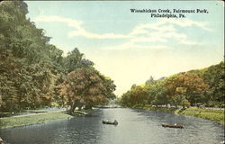 Wissahickon Creek, Fairmount Park Postcard