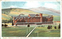 Mammoth Hotel, Yellowstone Park Postcard