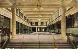 Train Concourse Postcard