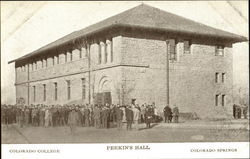 Perkin's Hall, Colorado College Postcard