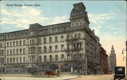 Hotel Boody Toledo, OH Postcard Postcard