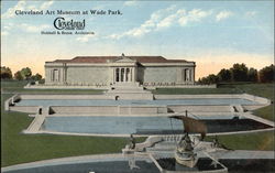 Cleveland Art Museum At Wade Park Ohio Postcard Postcard