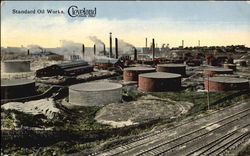 Standard Oil Works Cleveland, OH Postcard Postcard