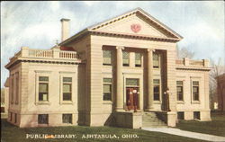 Public Library Postcard