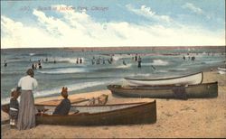 Beach At Jackson Park Postcard