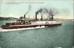 S. P. Co's Ferryboat "Solano", San Francisco Bay Postcard