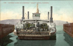 Southern Pacific Co's Ferryboat "Solano", n Postcard